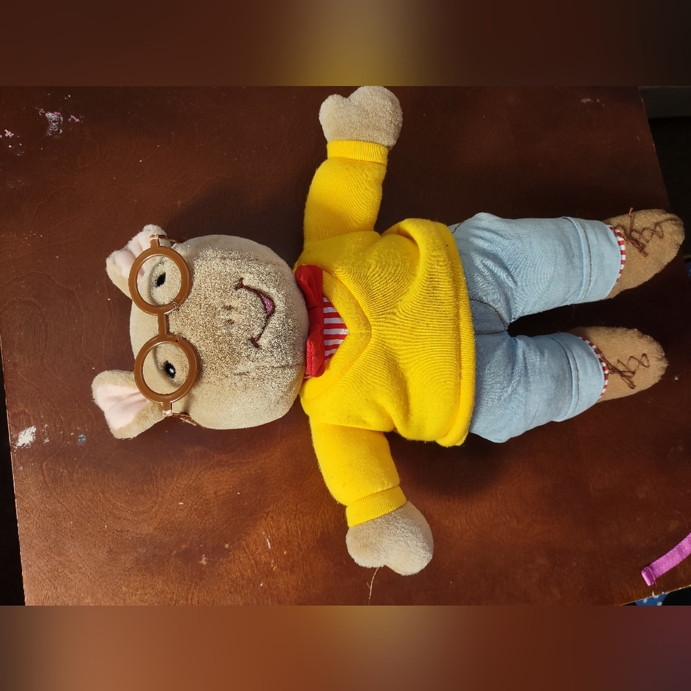 ✓Arthur Plush Stuffed Animal Eden Toys Vintage Marc Brown Character aardvark - Picture 7 of 16